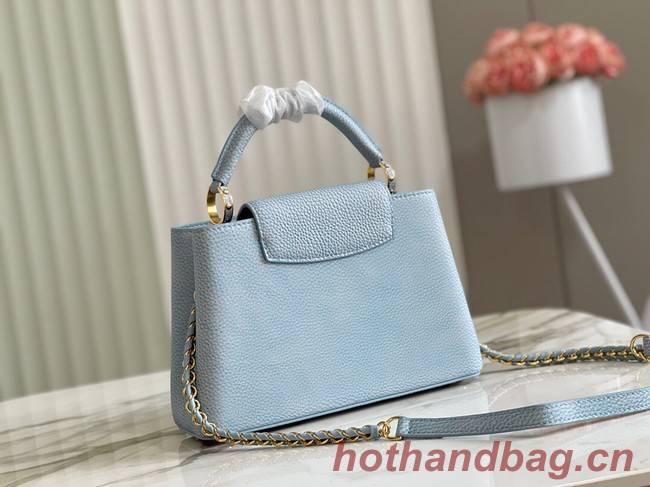 Louis Vuitton CAPUCINES BB M48865 light blue