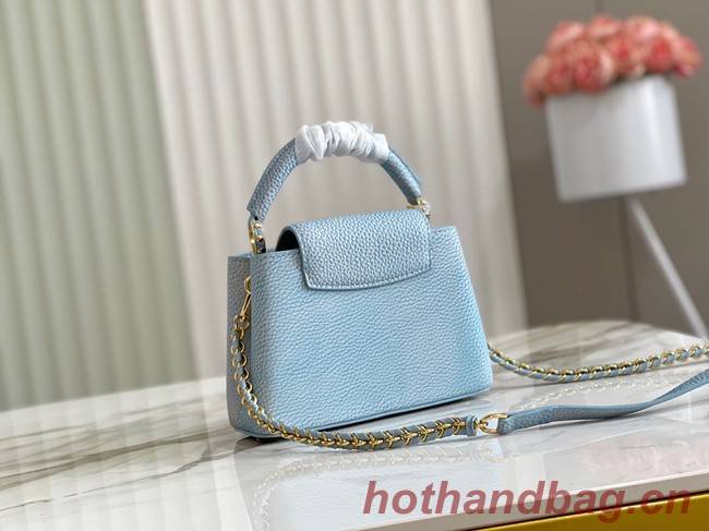 Louis Vuitton CAPUCINES MINI M81190 light blue