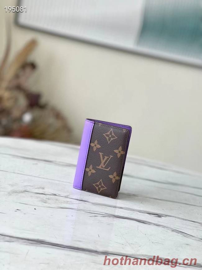 Louis Vuitton POCKET ORGANIZER M81535 purple