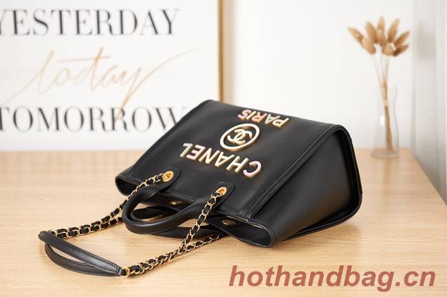 Chanel SMALL SHOPPING BAG AS3257 black