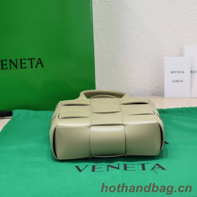 Bottega Veneta Mini Cassette Tote Bag 709341 Travertine