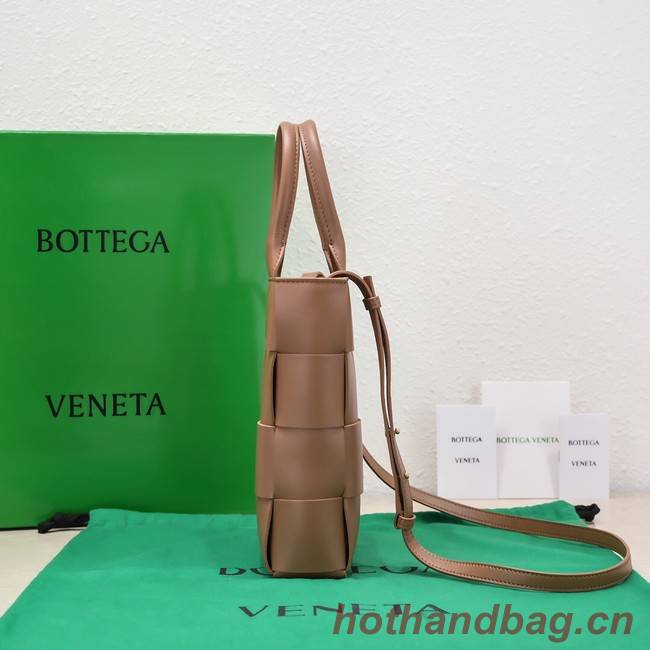 Bottega Veneta Mini Cassette Tote Bag 709341 brown