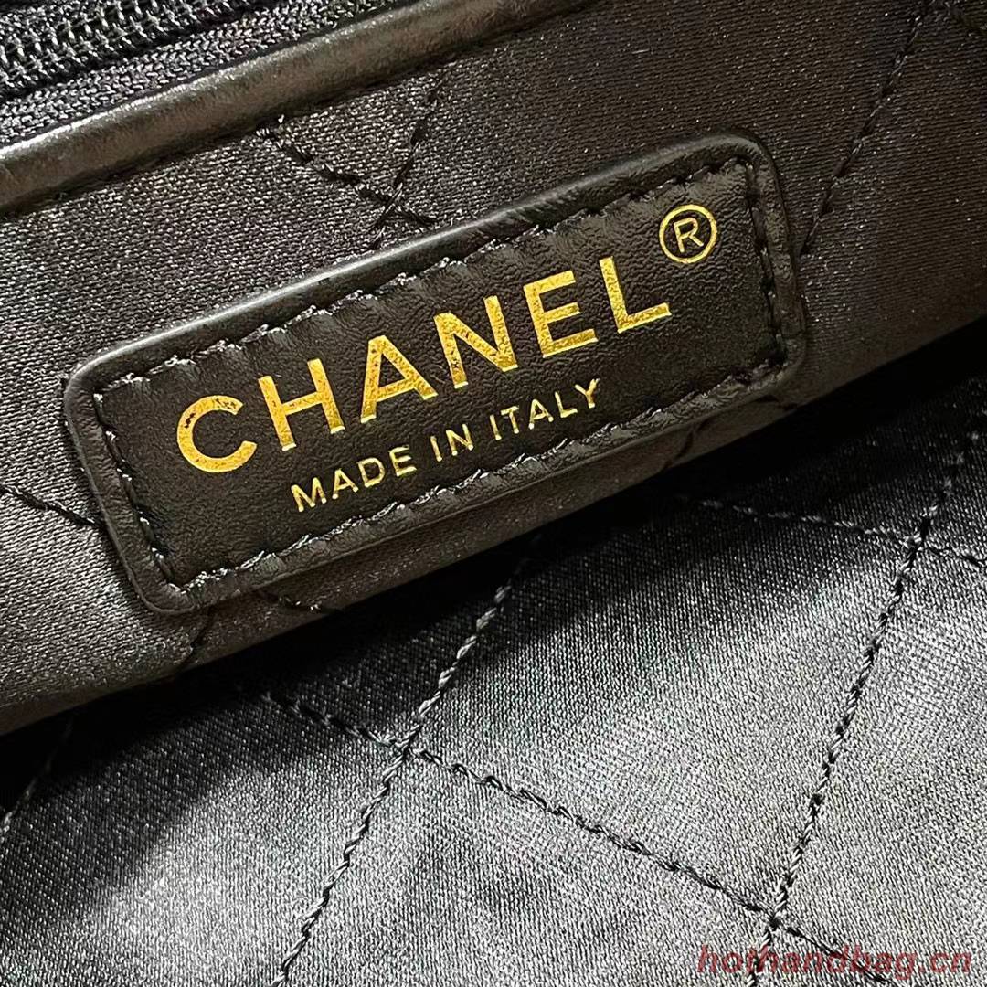 CHANEL 22 HANDBAG AS3261 Black