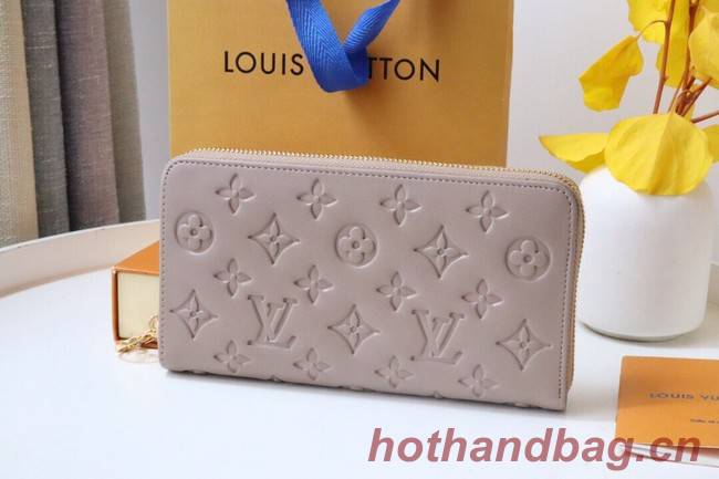 Louis Vuitton ZIPPY WALLET M81510 gray