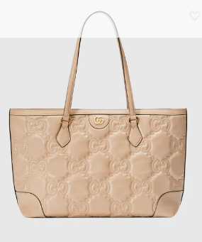 Gucci GG Matelasse leather medium tote 631685 Beige