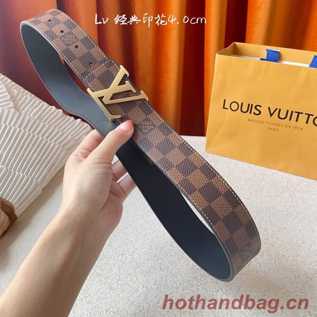 Louis Vuitton calf leather 40MM BELT M0460S