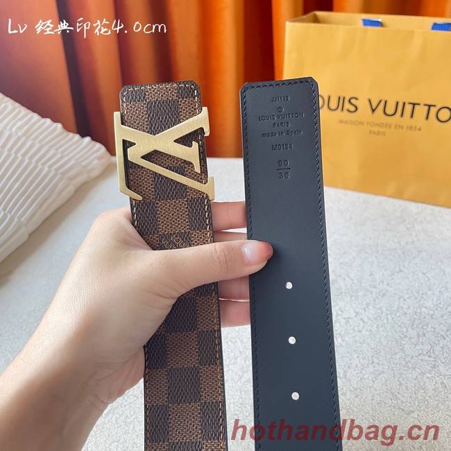 Louis Vuitton calf leather 40MM BELT M0460S