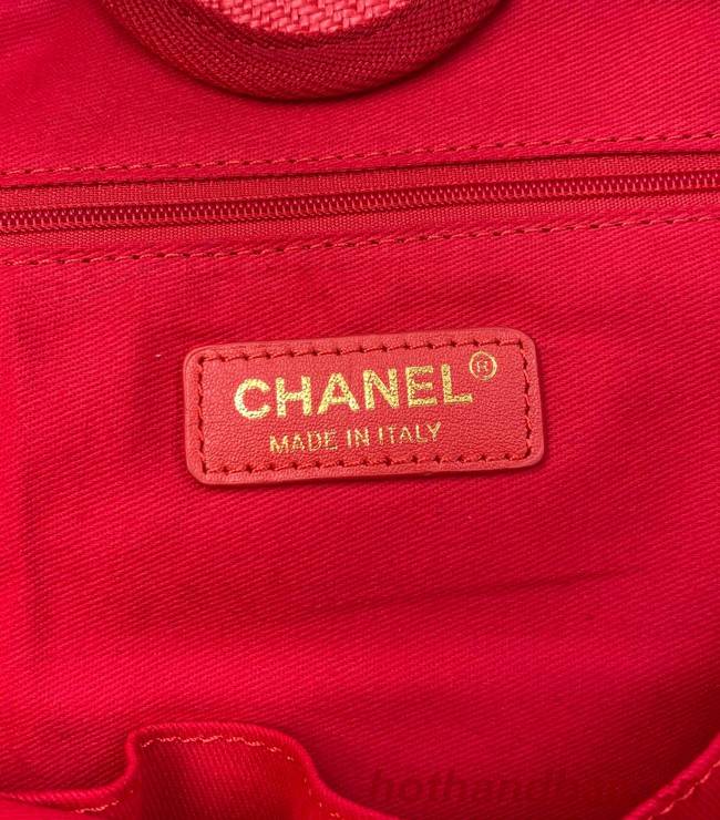 Chanel LARGE SHOPPING BAG A66941 red