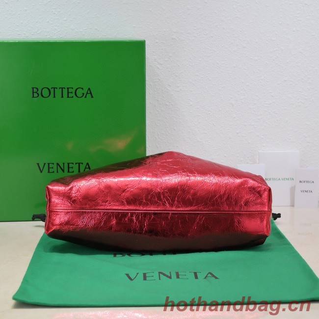 Bottega Veneta Leather clutch 576227 red