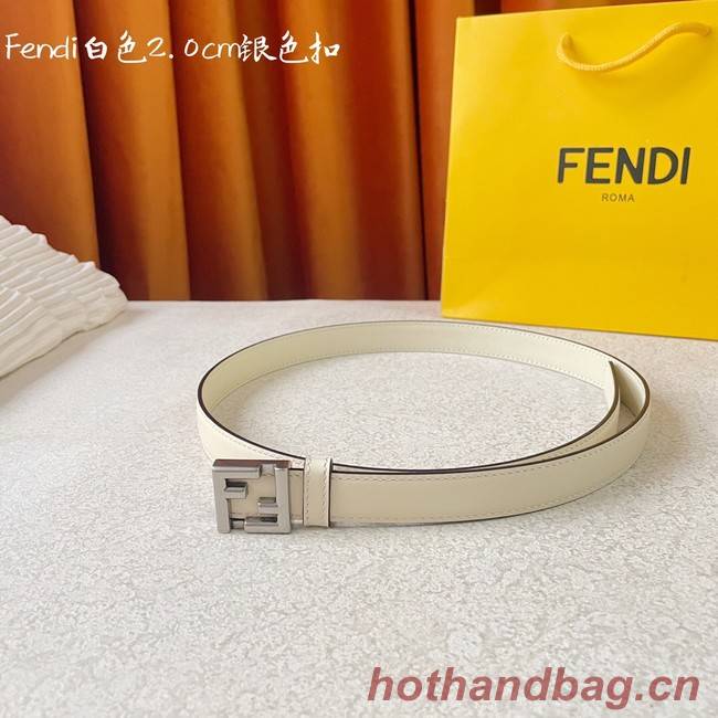 Fendi Leather Belt 20MM 2776