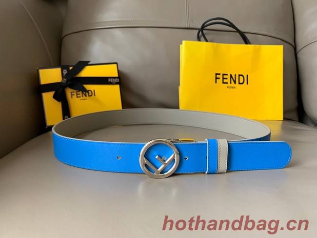 Fendi Leather Belt 34MM 2770