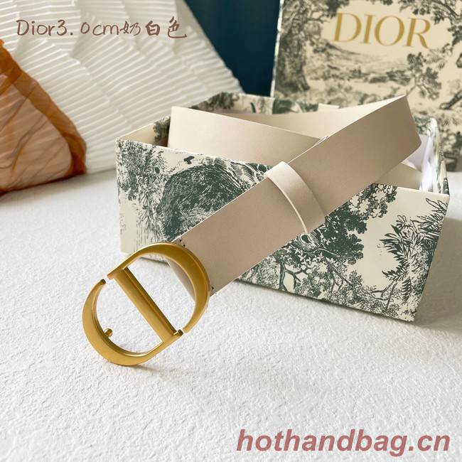 Dior Leather Belt 30MM 2794