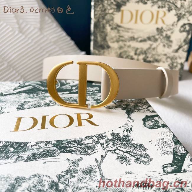 Dior Leather Belt 30MM 2794