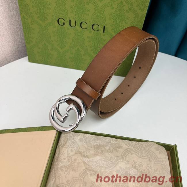 Gucci Blondie 40MM leather belt 709952-1