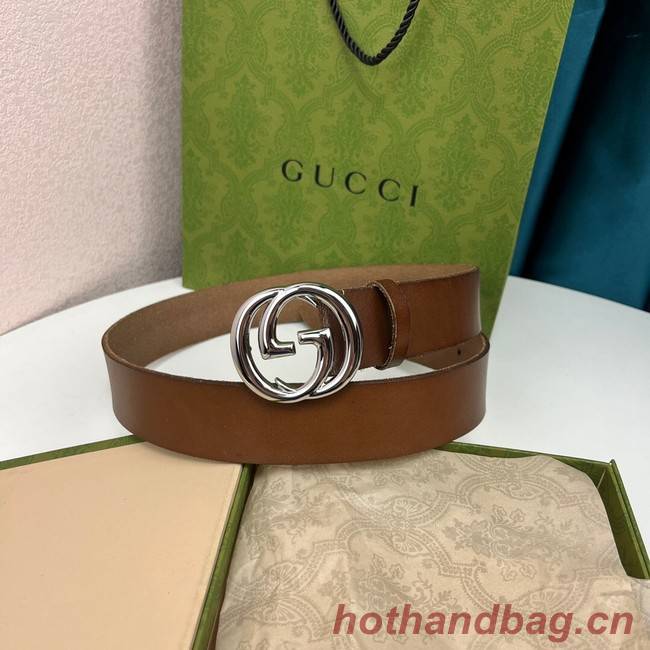 Gucci Blondie 40MM leather belt 709952-1