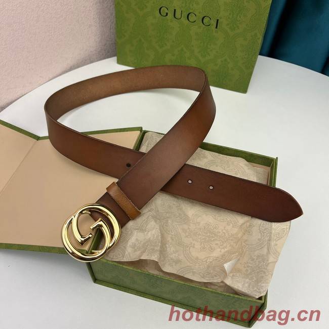 Gucci Blondie 40MM leather belt 709952-2