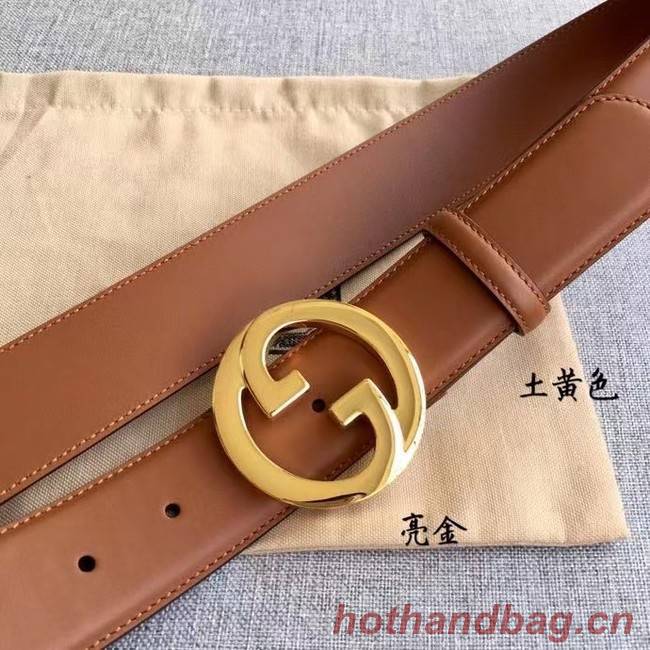 Gucci Blondie 38MM leather belt 703147-1