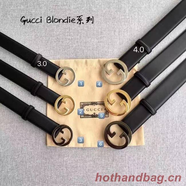 Gucci Blondie 38MM leather belt 703147-3