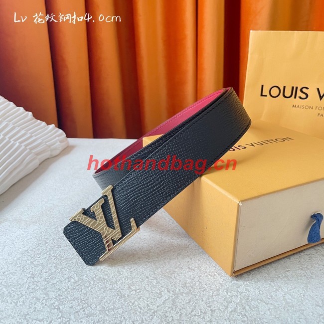 Louis Vuitton 40MM Leather Belt 7100-5