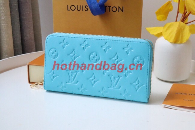 Louis vuitton ZIPPY WALLET M81510 sky blue