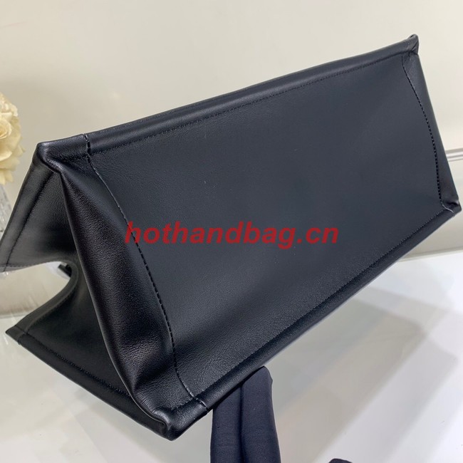 MEDIUM DIOR ESSENTIAL TOTE BAG Calfskin M8721 BLACK