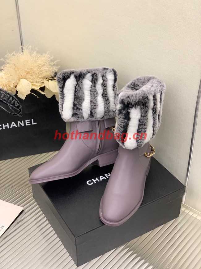 Chanel ANKLE BOOTS Heel height 3CM 91013-1