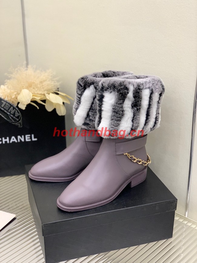 Chanel ANKLE BOOTS Heel height 3CM 91013-1