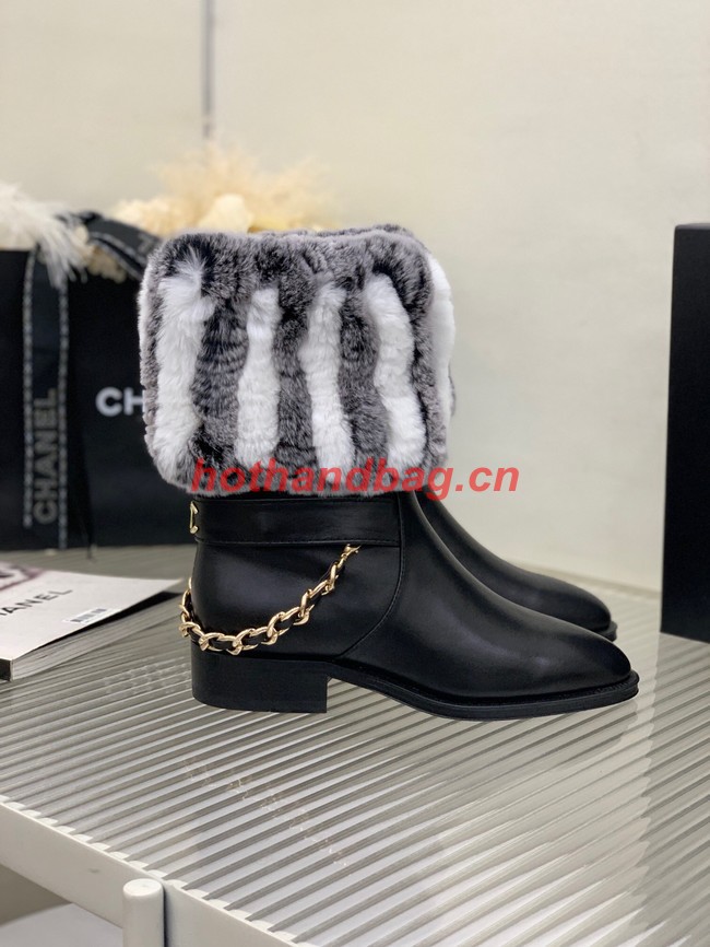 Chanel ANKLE BOOTS Heel height 3CM 91013-2