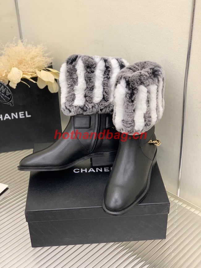 Chanel ANKLE BOOTS Heel height 3CM 91013-2