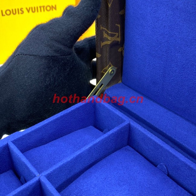 Louis Vuitton NICE JEWELRY CASE M44185 blue