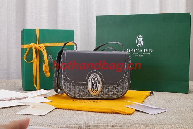 Goyard Calfskin Leather shoulder bag 9967 gray