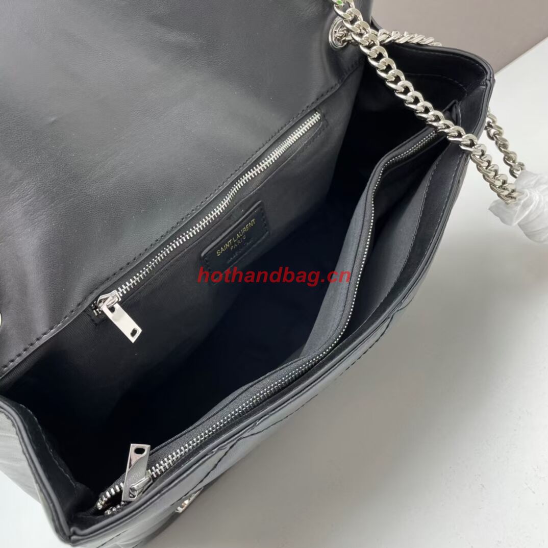 SAINT LAURENT LEATHER BAG Y203736 BLACK