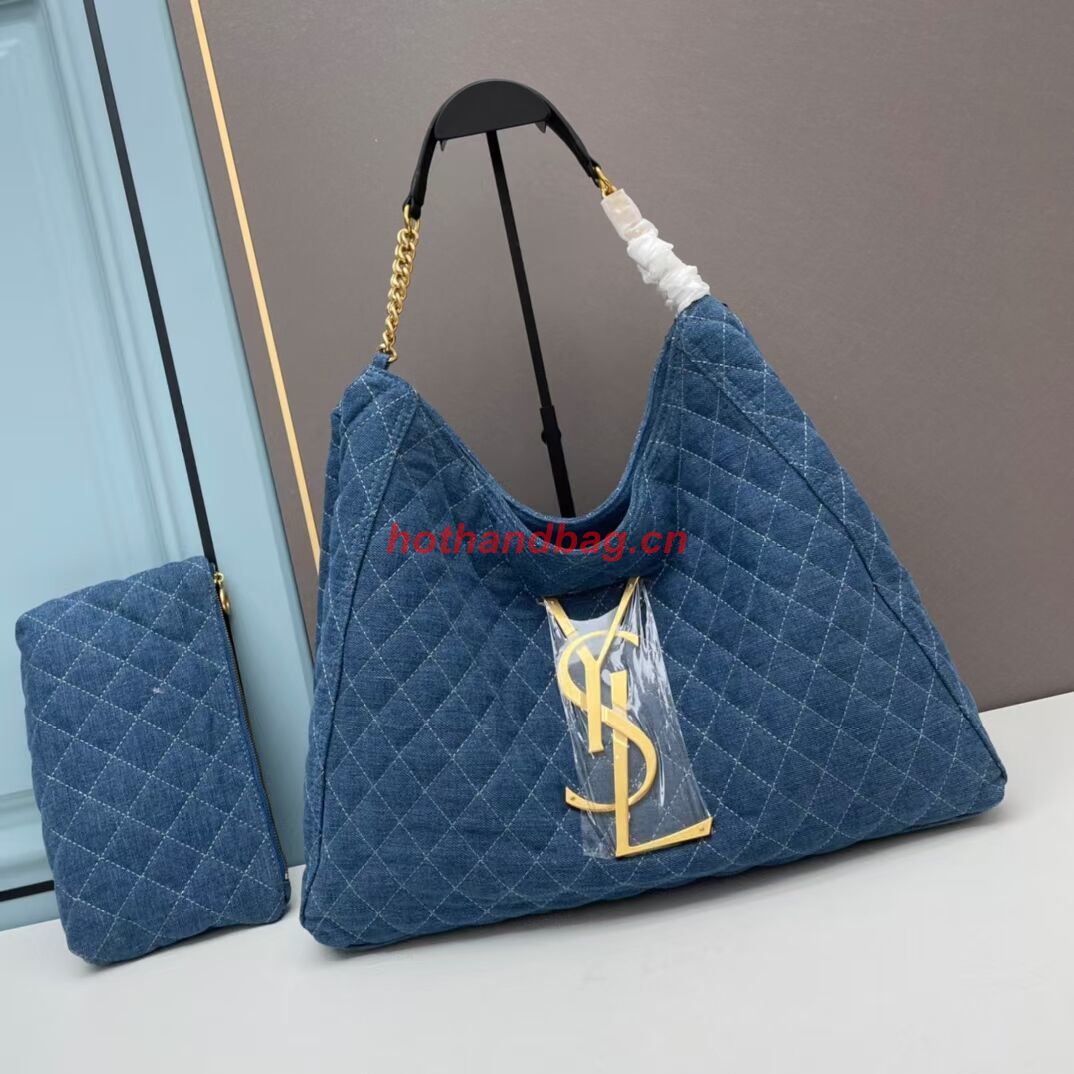 SAINT LAURENT SHOPPING Denim bag Y203310 blue