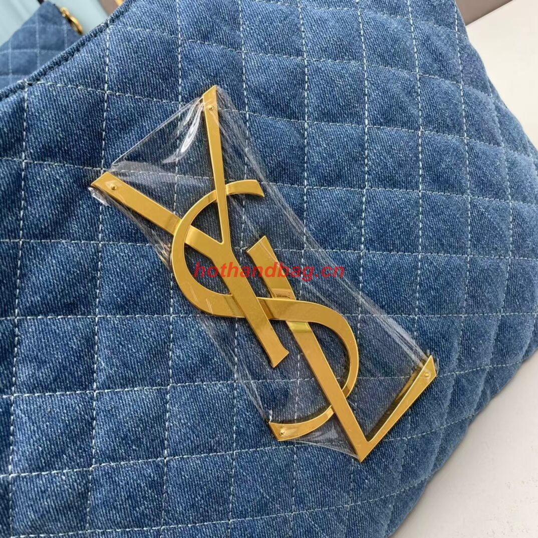 SAINT LAURENT SHOPPING Denim bag Y203434 blue