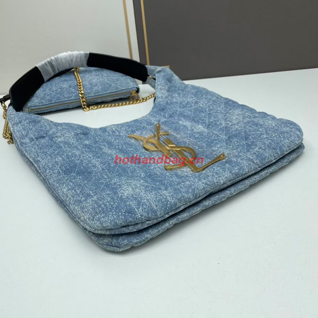 SAINT LAURENT SHOPPING Denim bag Y203434 light blue