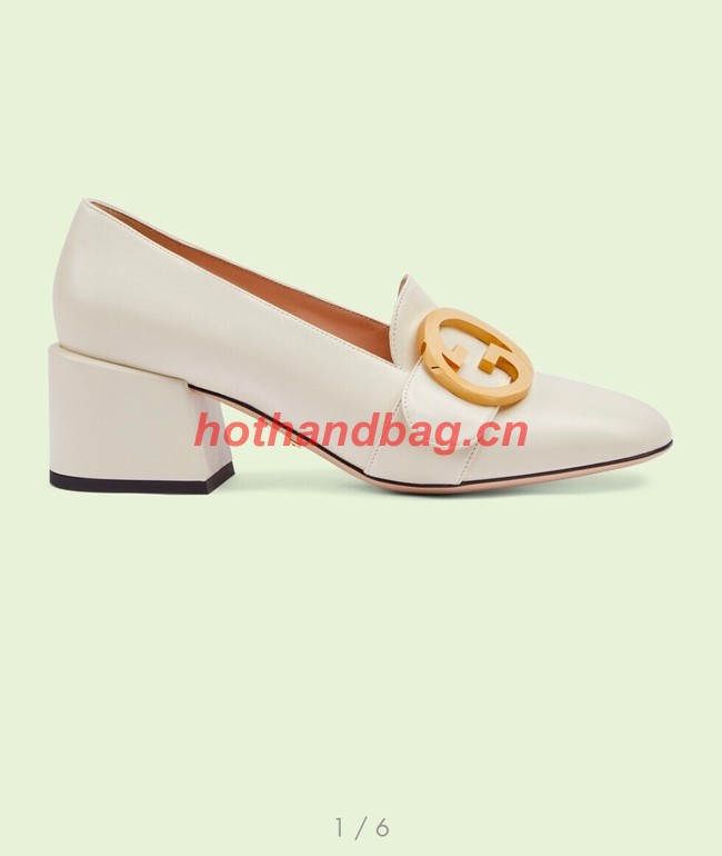 Womens Gucci Blondie pump heel height 5.5CM 81911-3