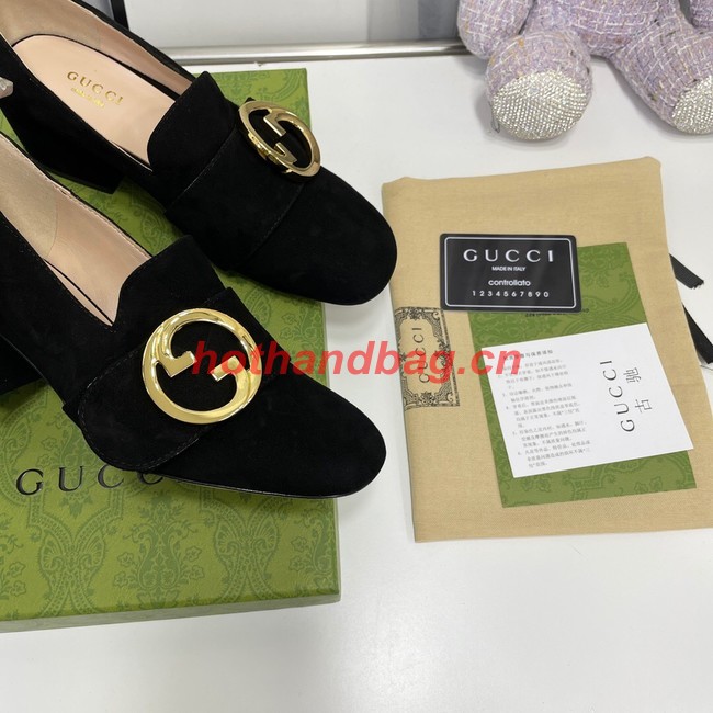 Womens Gucci Blondie pump heel height 5.5CM 81920-1