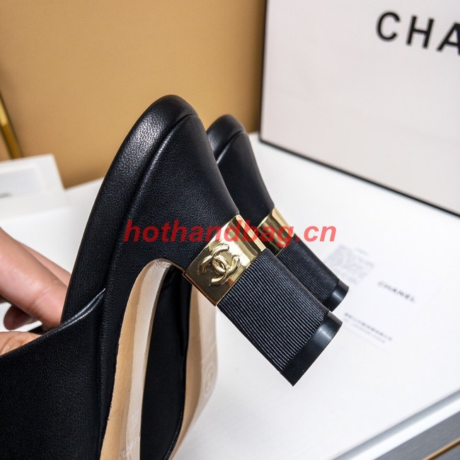 Chanel slipper heel height 5CM 41924-2