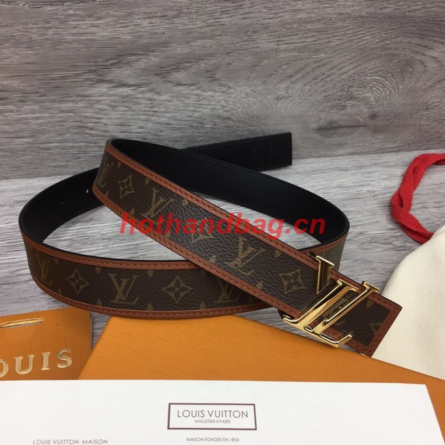 Louis Vuitton 30MM Leather Belt 71159