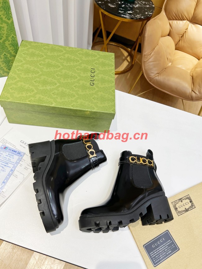 Gucci ankle boot heel height 6CM 91924-3