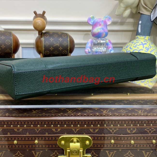 Louis Vuitton SLIM BRIEFCASE M30810 green