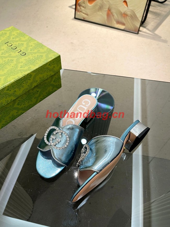 Gucci slipper heel height 2CM 91929-5