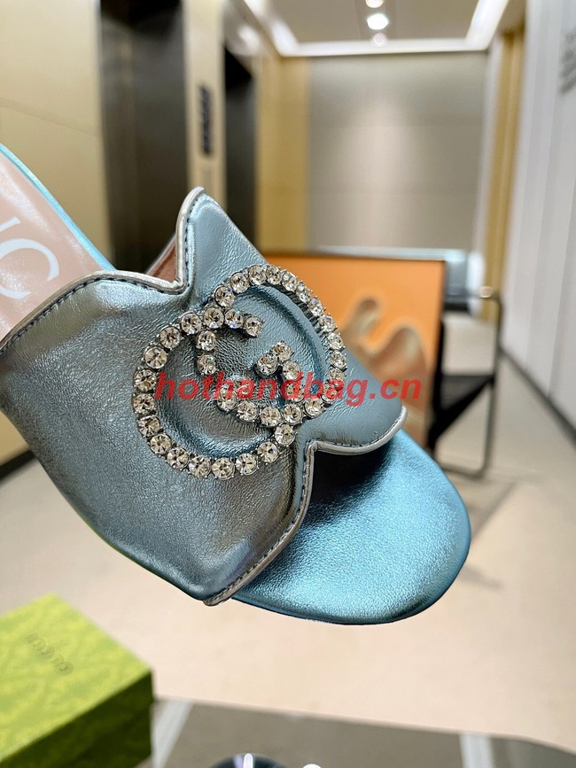 Gucci slipper heel height 2CM 91929-5