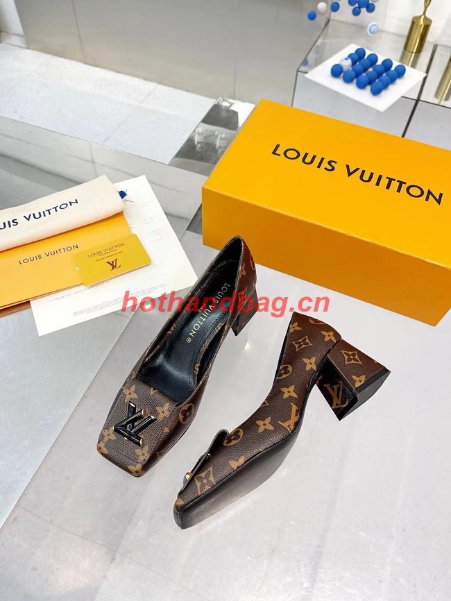 Louis Vuitton Shoes heel height 5.5CM 91967-1