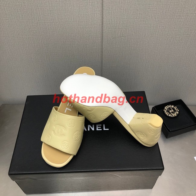 Chanel slipper heel height 6CM 91971-4