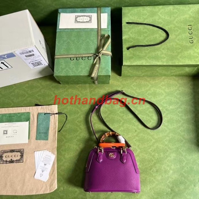 Gucci Diana mini tote bag 715775 Purple