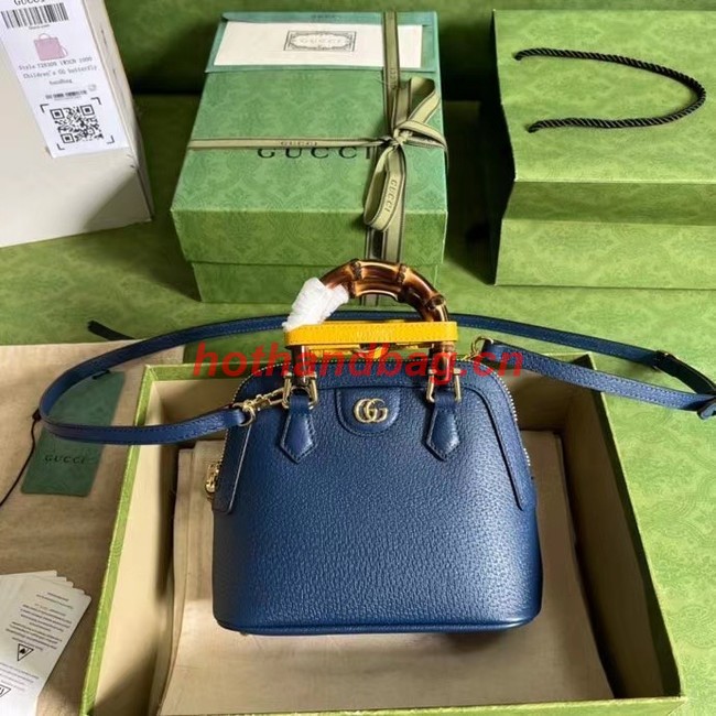 Gucci Diana mini tote bag 715775 blue