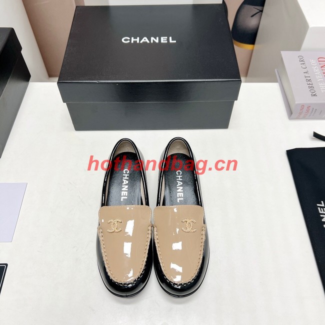 Chanel Calfskin LOAFERS heel height 4.5CM 91991-1