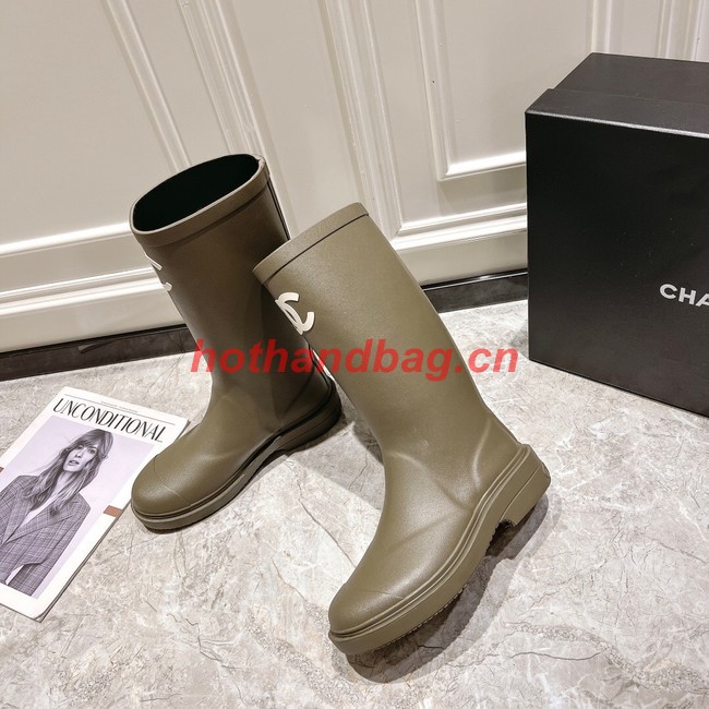 Chanel rain boot 92014-2