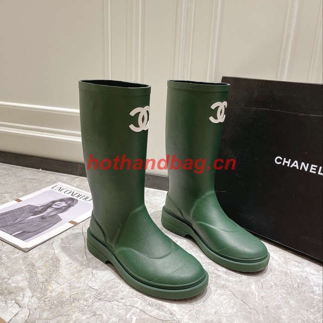 Chanel rain boot 92014-5